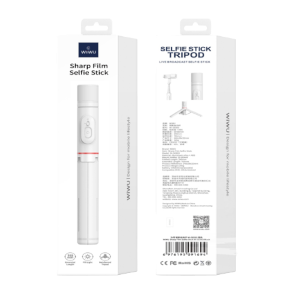WiWU Detachable Tripod Selfie Stick SE003
